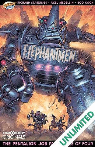 Elephantmen 2261 Season Two (comiXology Originals) #3 (of 4): The Pentalion Job